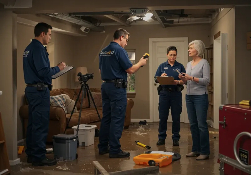 Water Damage Assessment and Insurance Documentation process in East Pittsburgh, PA