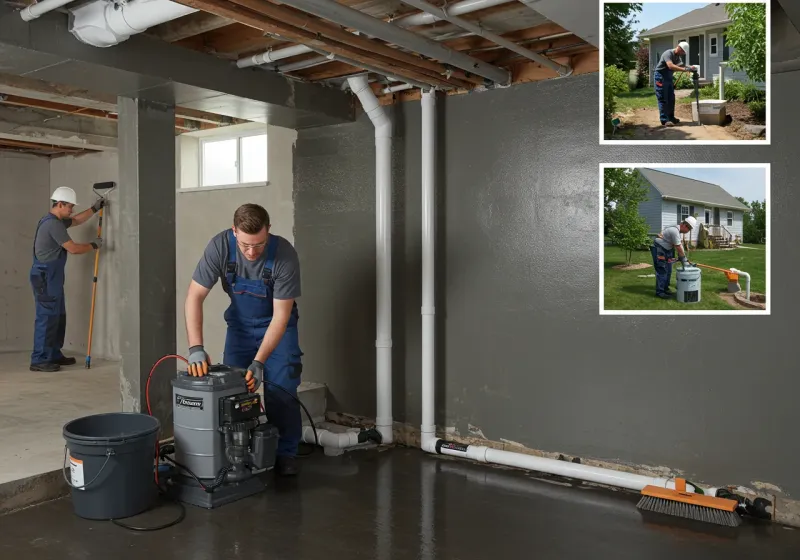 Basement Waterproofing and Flood Prevention process in East Pittsburgh, PA